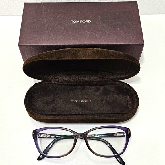 Tom Ford Purple Cat Eye Eyeglass Frame - TF5142 - Picture 12 of 15